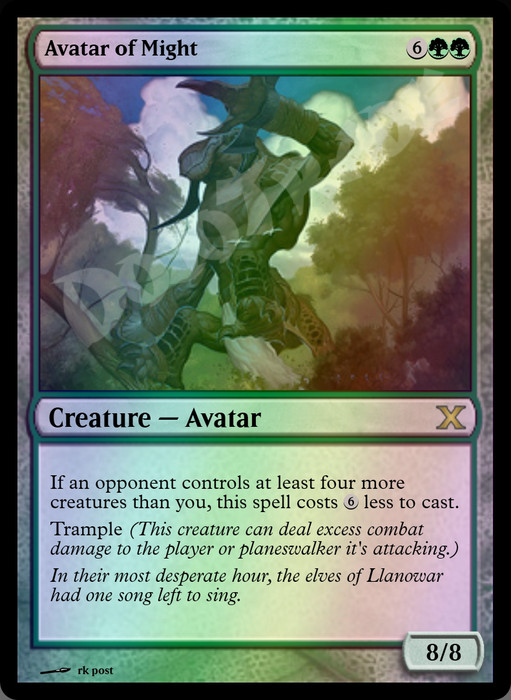 Avatar of Might FOIL