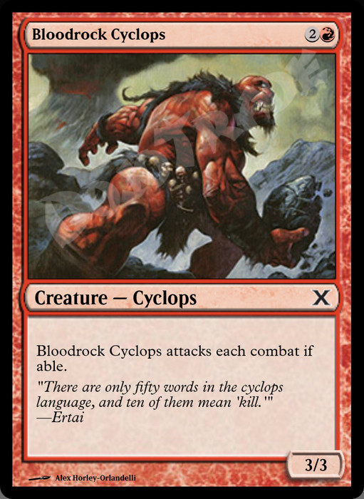 Bloodrock Cyclops