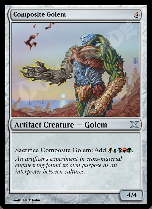 Composite Golem