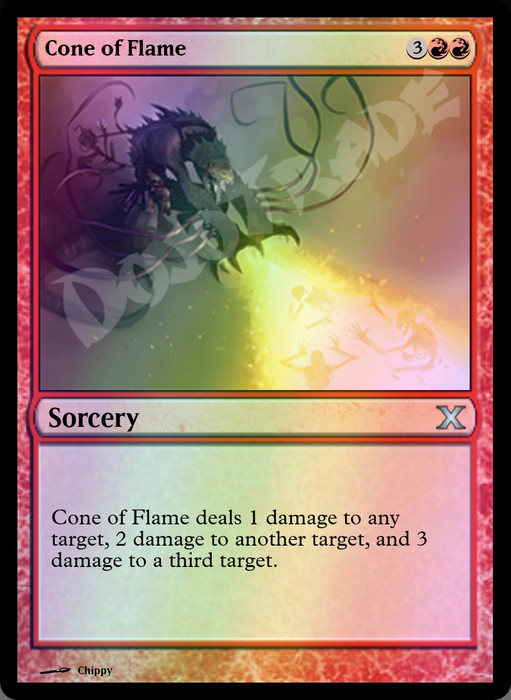 Cone of Flame FOIL