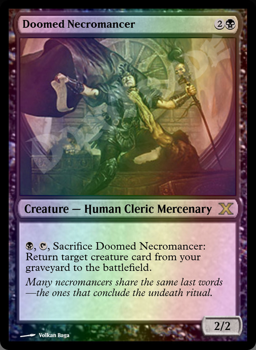 Doomed Necromancer FOIL