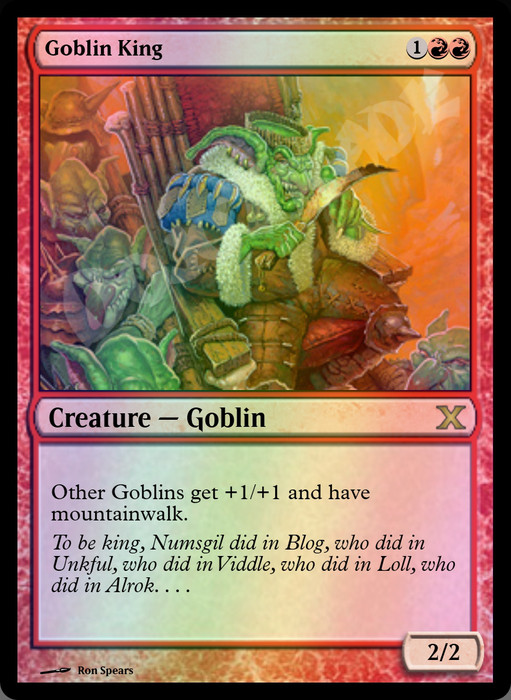 Goblin King FOIL