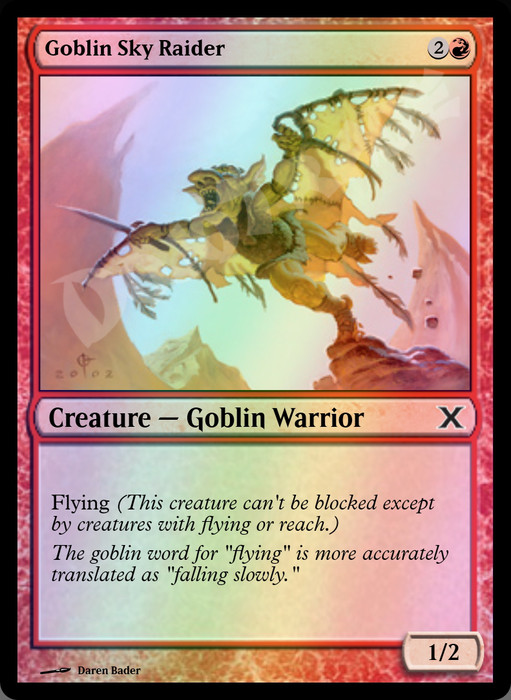 Goblin Sky Raider FOIL