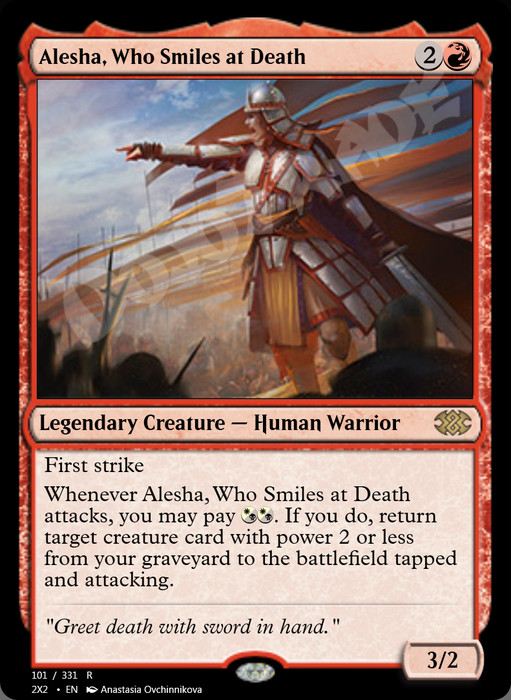 Alesha, Who Smiles at Death