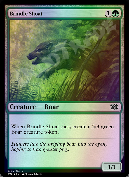 Brindle Shoat FOIL