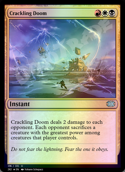 Crackling Doom FOIL