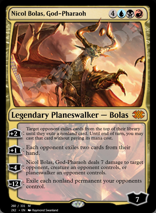 Nicol Bolas, God-Pharaoh