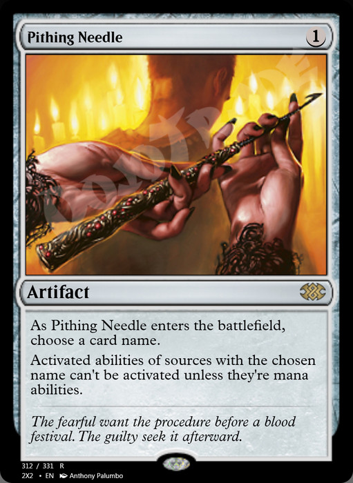 Pithing Needle