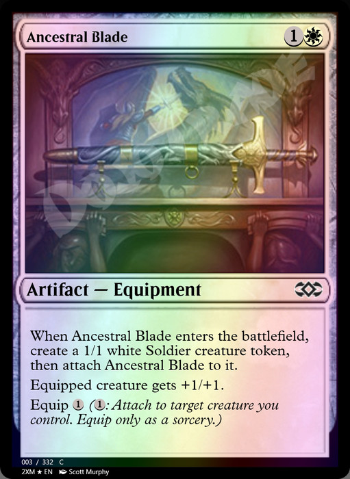 Ancestral Blade FOIL