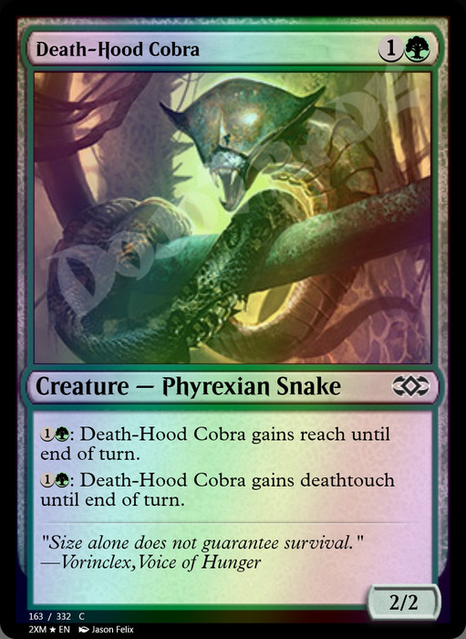 Death-Hood Cobra FOIL