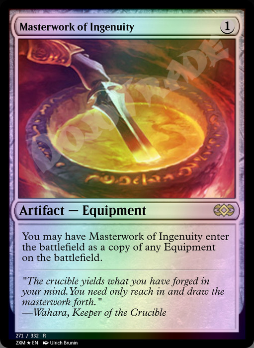 Masterwork of Ingenuity FOIL