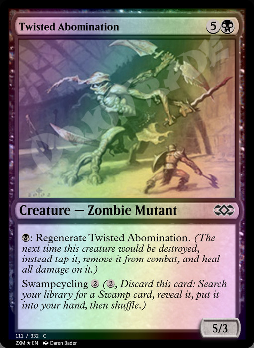 Twisted Abomination FOIL