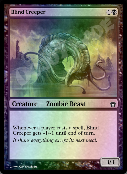 Blind Creeper FOIL