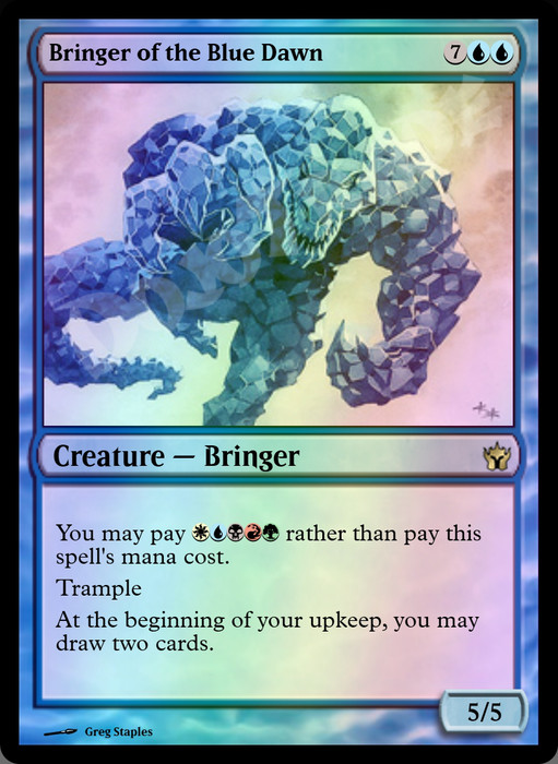 Bringer of the Blue Dawn FOIL