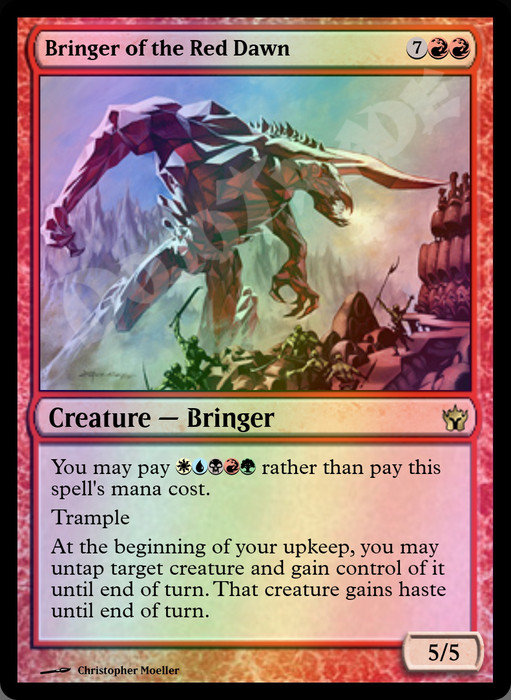 Bringer of the Red Dawn FOIL