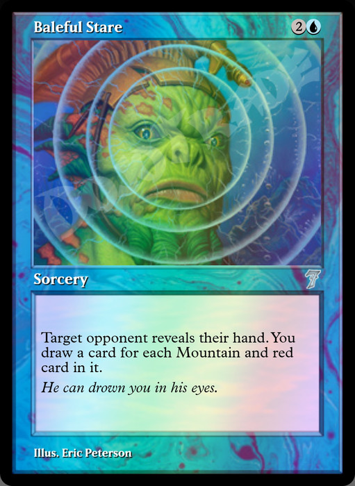 Baleful Stare FOIL