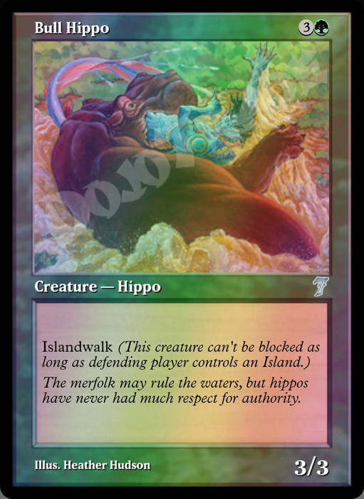 Bull Hippo FOIL