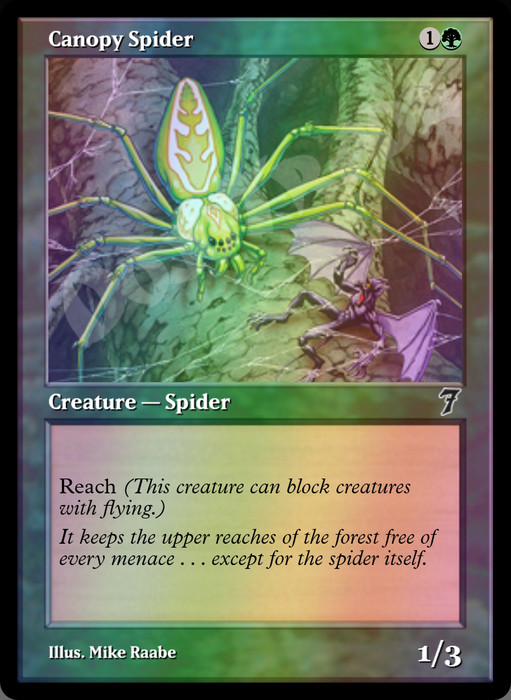 Canopy Spider FOIL