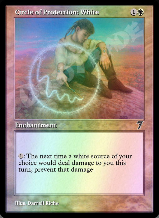 Circle of Protection: White FOIL