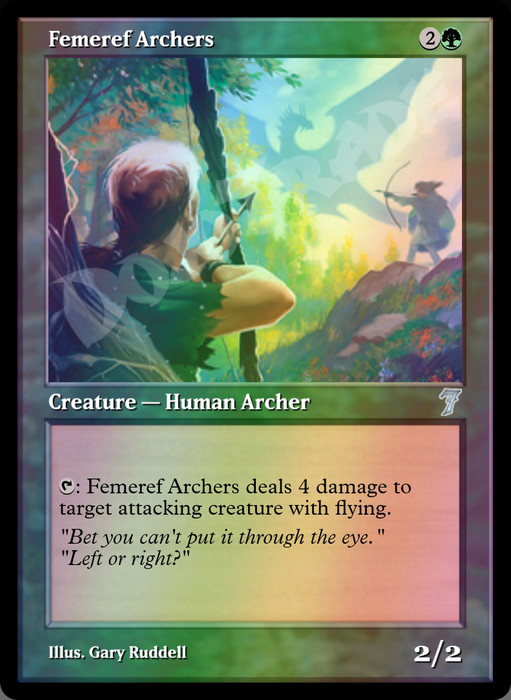 Femeref Archers FOIL