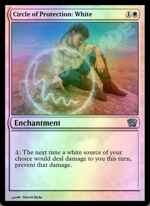 Circle of Protection: White FOIL