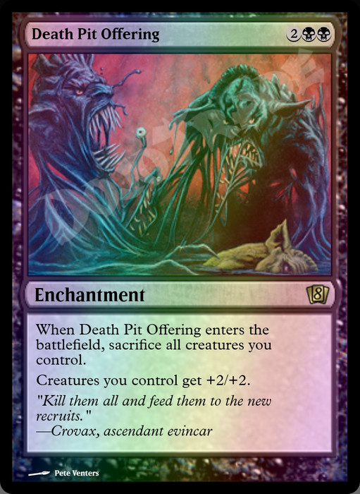 Death Pit Offering FOIL