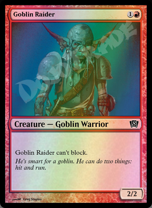 Goblin Raider FOIL