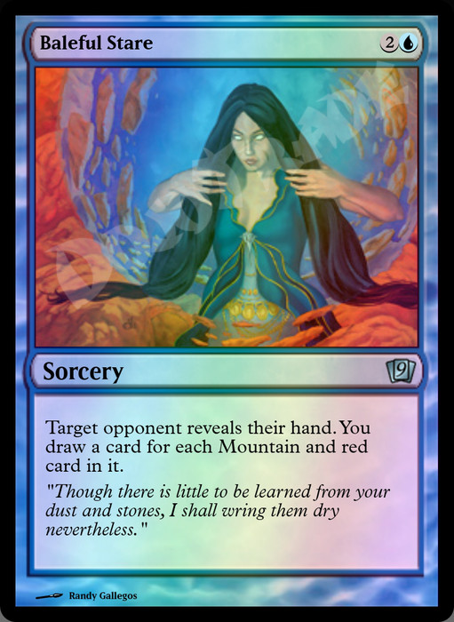 Baleful Stare FOIL