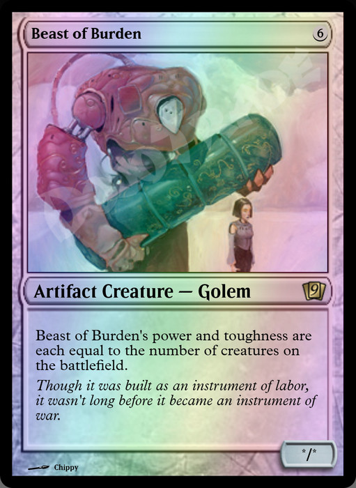 Beast of Burden FOIL