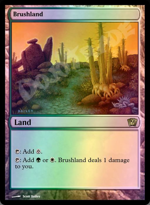 Brushland FOIL