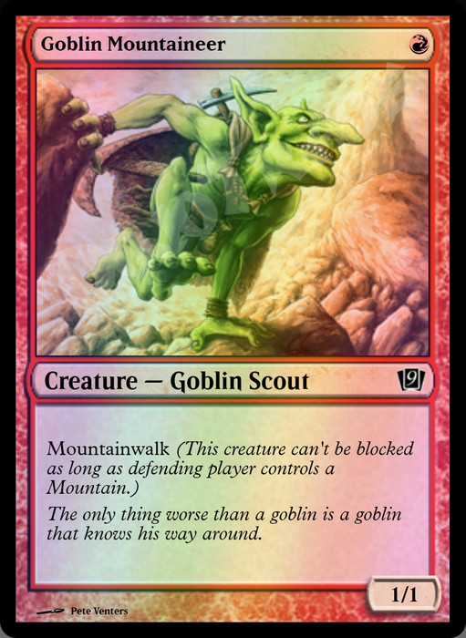Goblin Mountaineer FOIL