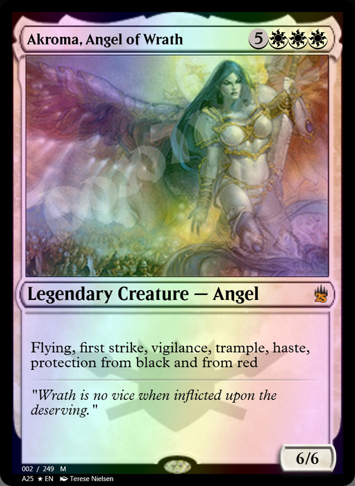 Akroma, Angel of Wrath FOIL