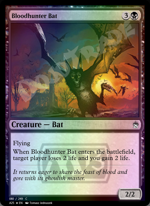 Bloodhunter Bat FOIL