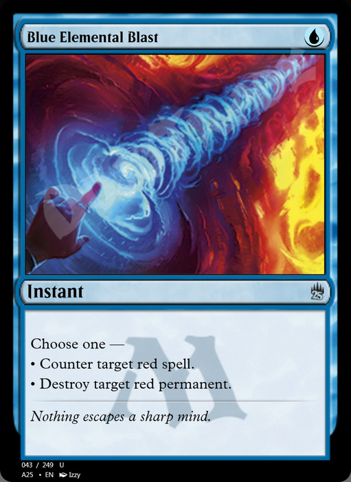 Blue Elemental Blast