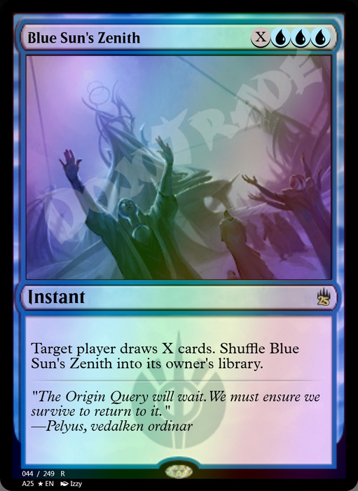 Blue Sun's Zenith FOIL