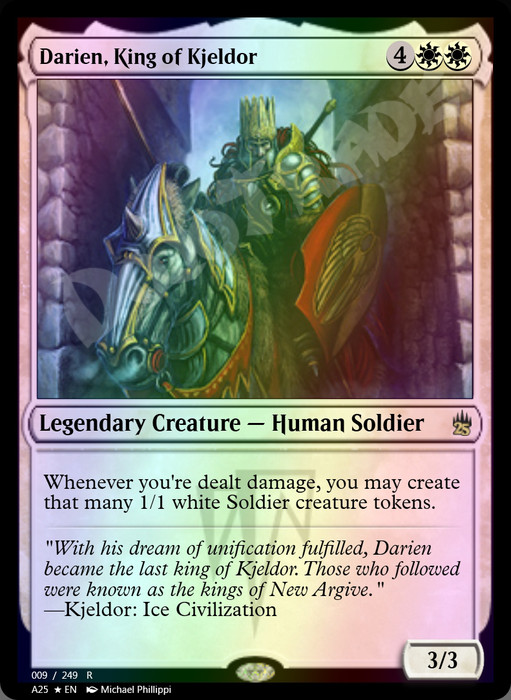 Darien, King of Kjeldor FOIL