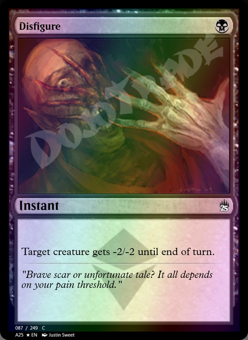 Disfigure FOIL