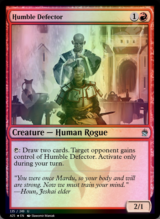 Humble Defector FOIL