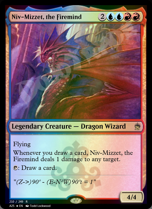 Niv-Mizzet, the Firemind FOIL