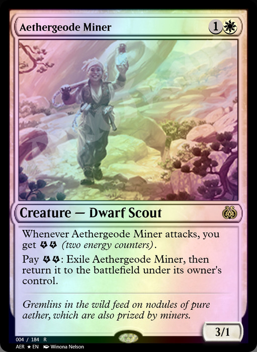 Aethergeode Miner FOIL