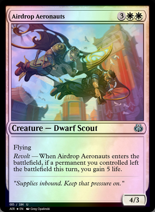 Airdrop Aeronauts FOIL