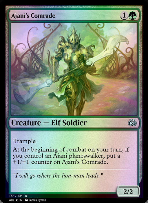 Ajani's Comrade FOIL