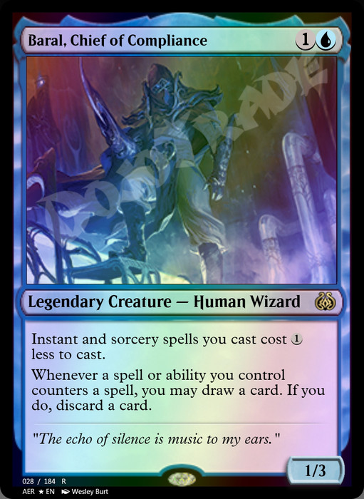 Baral, Chief of Compliance FOIL