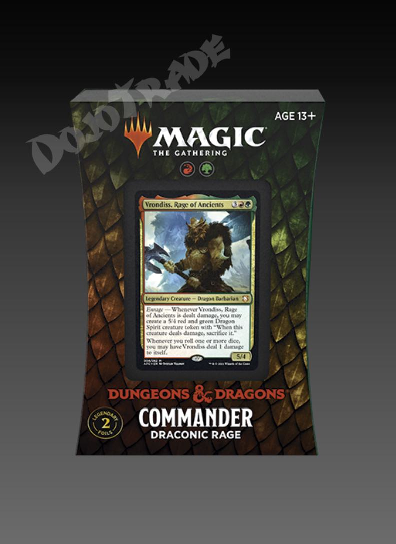 Adventures in the Forgotten Realms Commander Deck: Draconic Rage