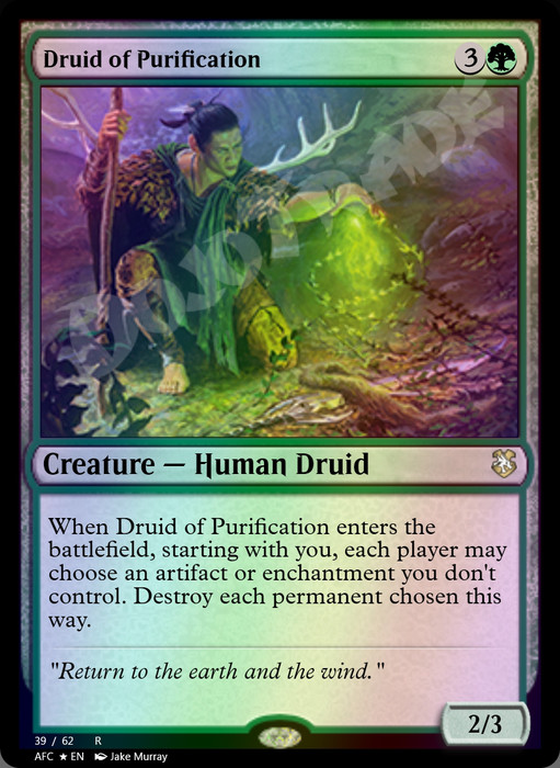 Druid of Purification FOIL