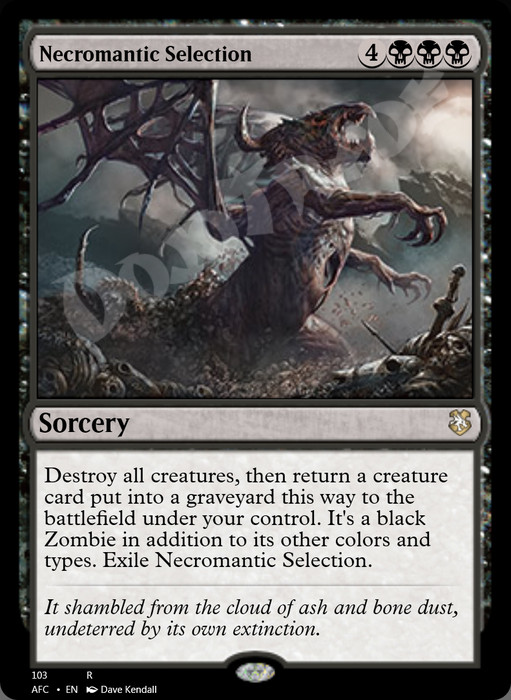 Necromantic Selection