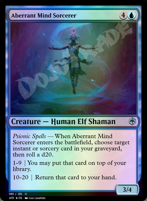 Aberrant Mind Sorcerer FOIL