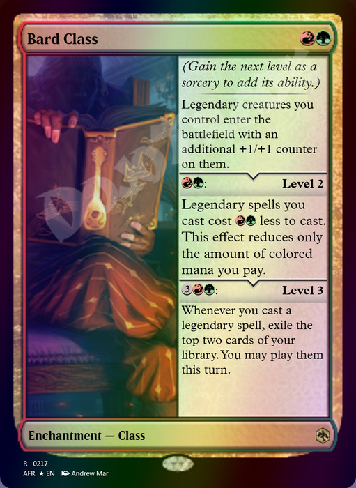 Bard Class FOIL