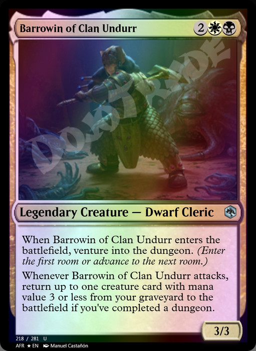 Barrowin of Clan Undurr FOIL