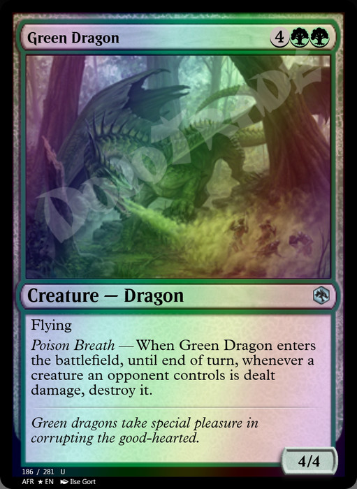 Green Dragon FOIL